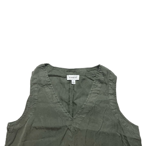 Evereve Womens Relaxed Olive Tank Top - Picture 2 of 8